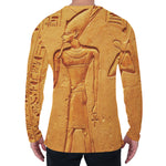 Ancient Egyptian Gods Print Men's Long Sleeve T-Shirt
