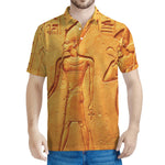 Ancient Egyptian Gods Print Men's Polo Shirt