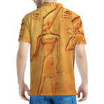 Ancient Egyptian Gods Print Men's Polo Shirt