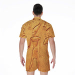 Ancient Egyptian Gods Print Men's Rompers