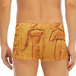 Ancient Egyptian Gods Print Men's Short Boxer Briefs