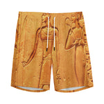 Ancient Egyptian Gods Print Men's Sports Shorts
