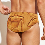 Ancient Egyptian Gods Print Men's Swim Briefs