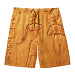 Ancient Egyptian Gods Print Men's Swim Trunks