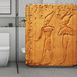 Ancient Egyptian Gods Print Polyester Shower Curtain