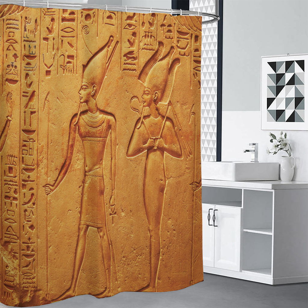Ancient Egyptian Gods Print Shower Curtain