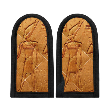 Ancient Egyptian Gods Print Skillet Handle Cover