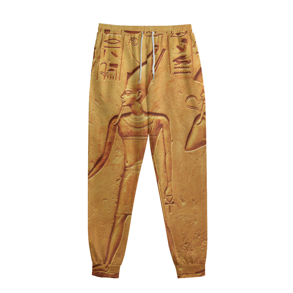 Ancient Egyptian Gods Print Sweatpants