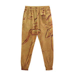 Ancient Egyptian Gods Print Sweatpants