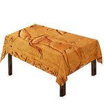 Ancient Egyptian Gods Print Tablecloth