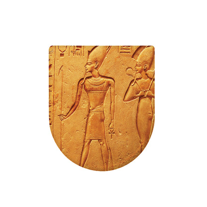 Ancient Egyptian Gods Print Toilet Lid Cover