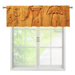 Ancient Egyptian Gods Print Window Valance