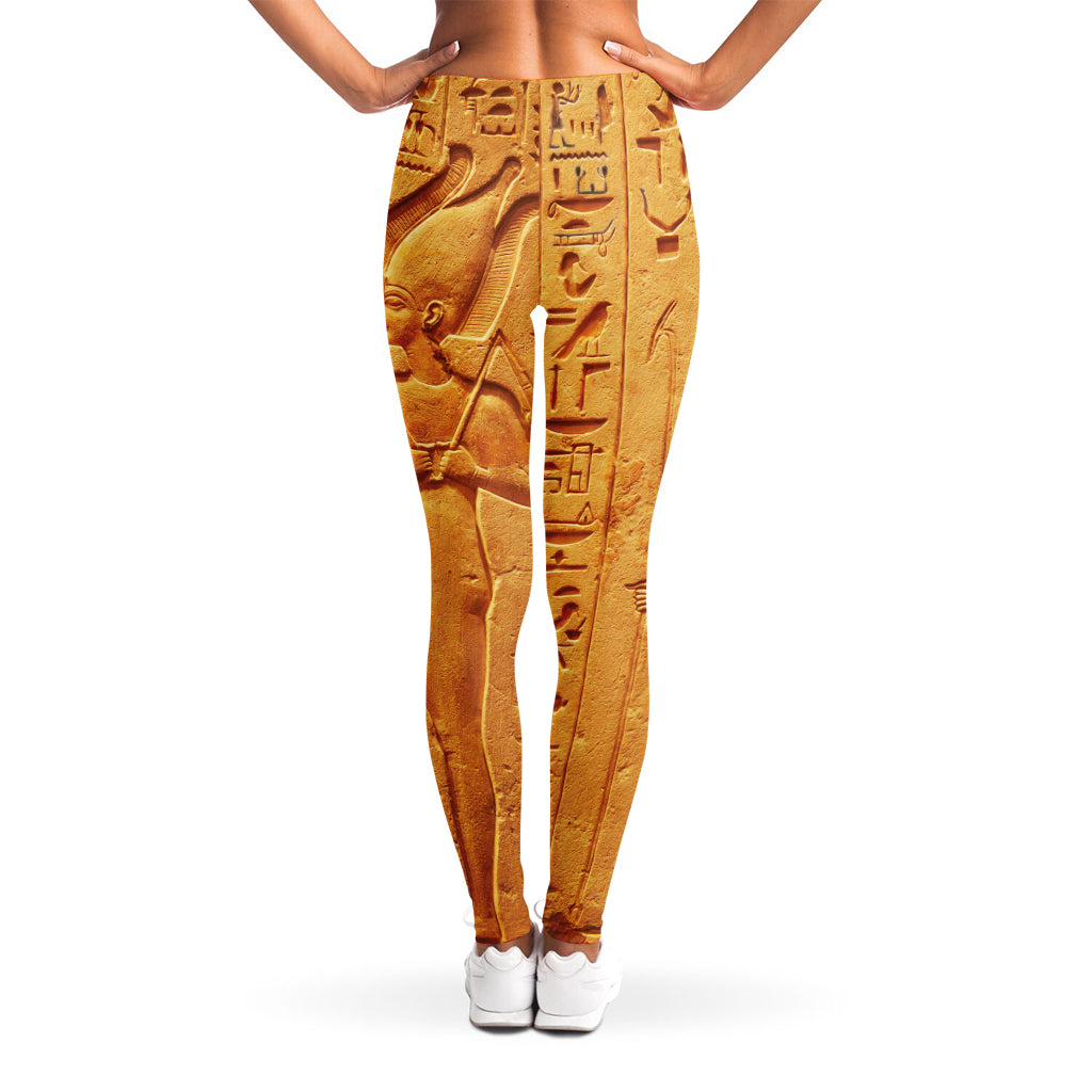Ancient Egyptian Gods Print Women's Leggings