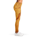 Ancient Egyptian Gods Print Women's Leggings