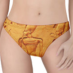 Ancient Egyptian Gods Print Women's Thong