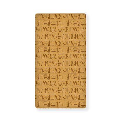 Ancient Egyptian Hieroglyphs Print Baby Crib Sheet