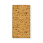 Ancient Egyptian Hieroglyphs Print Baby Crib Sheet