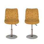 Ancient Egyptian Hieroglyphs Print Bar Stool Covers