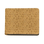 Ancient Egyptian Hieroglyphs Print Bifold Wallet