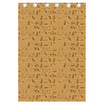 Ancient Egyptian Hieroglyphs Print Curtain