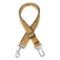 Ancient Egyptian Hieroglyphs Print Dog Seat Belt