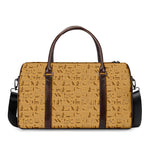 Ancient Egyptian Hieroglyphs Print Duffle Bag