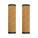 Ancient Egyptian Hieroglyphs Print Handle Covers