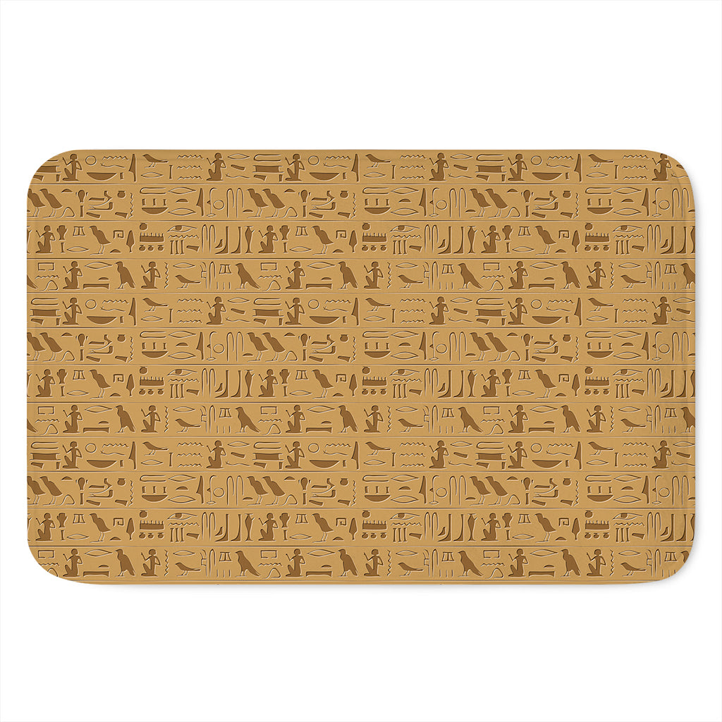 Ancient Egyptian Hieroglyphs Print Indoor Door Mat