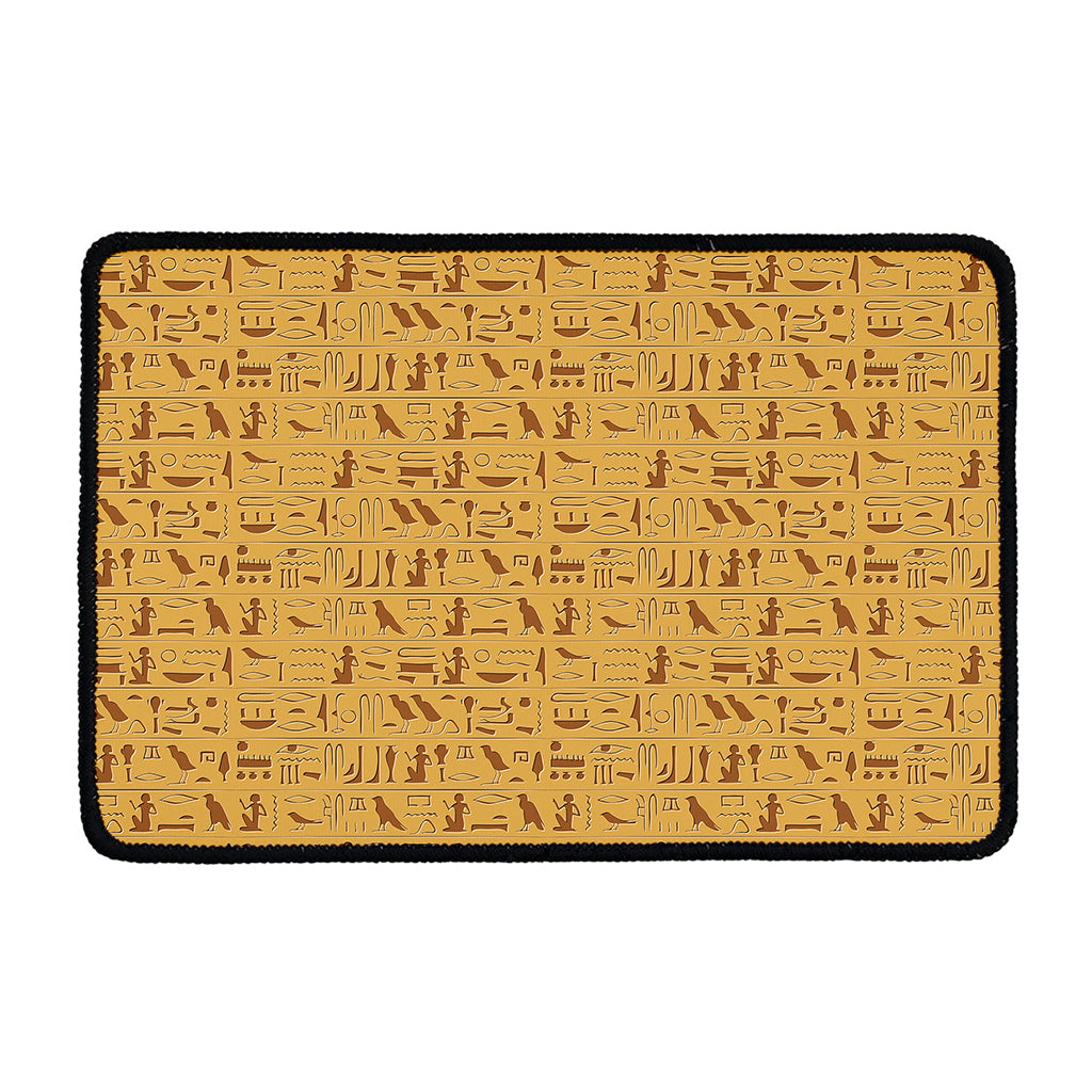 Ancient Egyptian Hieroglyphs Print Kitchen Mat