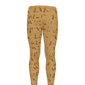 Ancient Egyptian Hieroglyphs Print Men's Leggings