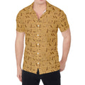 Ancient Egyptian Hieroglyphs Print Men's Shirt
