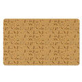 Ancient Egyptian Hieroglyphs Print Polyester Doormat