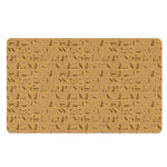 Ancient Egyptian Hieroglyphs Print Polyester Doormat