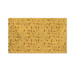 Ancient Egyptian Hieroglyphs Print Polyester Flag