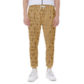 Ancient Egyptian Hieroglyphs Print Joggers