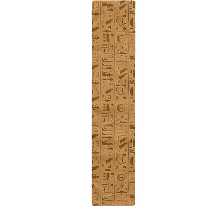 Ancient Egyptian Hieroglyphs Print Table Runner