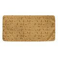 Ancient Egyptian Hieroglyphs Print Towel