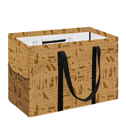 Ancient Egyptian Hieroglyphs Print Utility Tote Bag