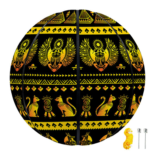 Ancient Egyptian Pattern Print Basketball