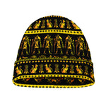 Ancient Egyptian Pattern Print Beanie