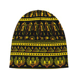 Ancient Egyptian Pattern Print Beanie