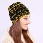 Ancient Egyptian Pattern Print Beanie