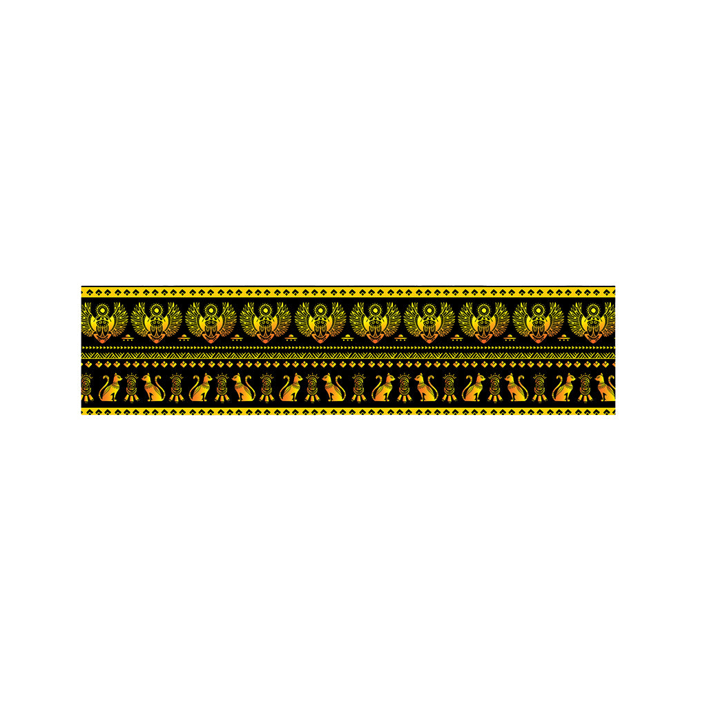 Ancient Egyptian Pattern Print Bed Runner