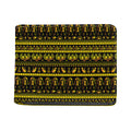 Ancient Egyptian Pattern Print Bifold Wallet