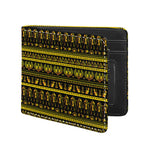 Ancient Egyptian Pattern Print Bifold Wallet
