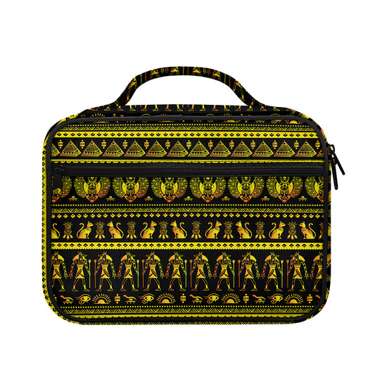 Ancient Egyptian Pattern Print Briefcase Bible Bag