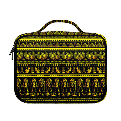 Ancient Egyptian Pattern Print Briefcase Bible Bag