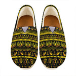 Ancient Egyptian Pattern Print Casual Shoes
