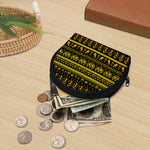 Ancient Egyptian Pattern Print Coin Purse