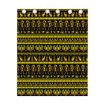 Ancient Egyptian Pattern Print Curtain